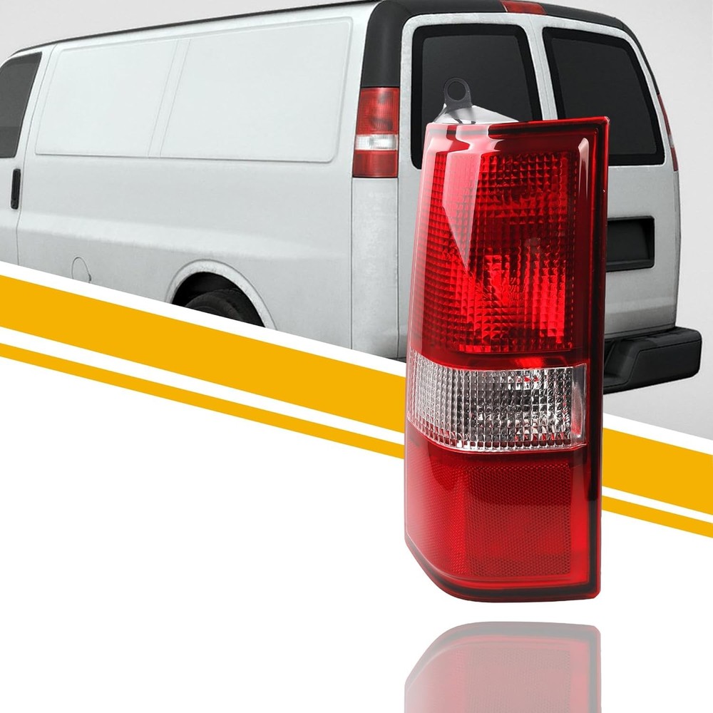 Tail Light Compatible With 2003-2023 Chevy Express GMC Savana Left Driver Side