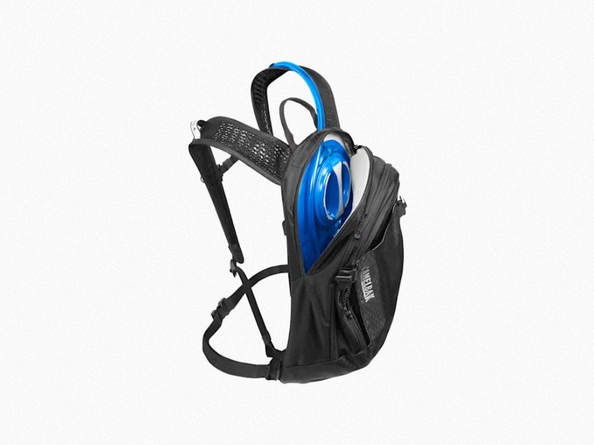 Camelbak M.u.l.e 12 100oz Hydration Pack Black/White 9L