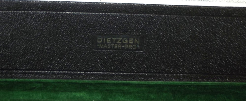 Vintage DIETZGEN Master Pro Engineering Drafting Set - Germany U.S. Zone