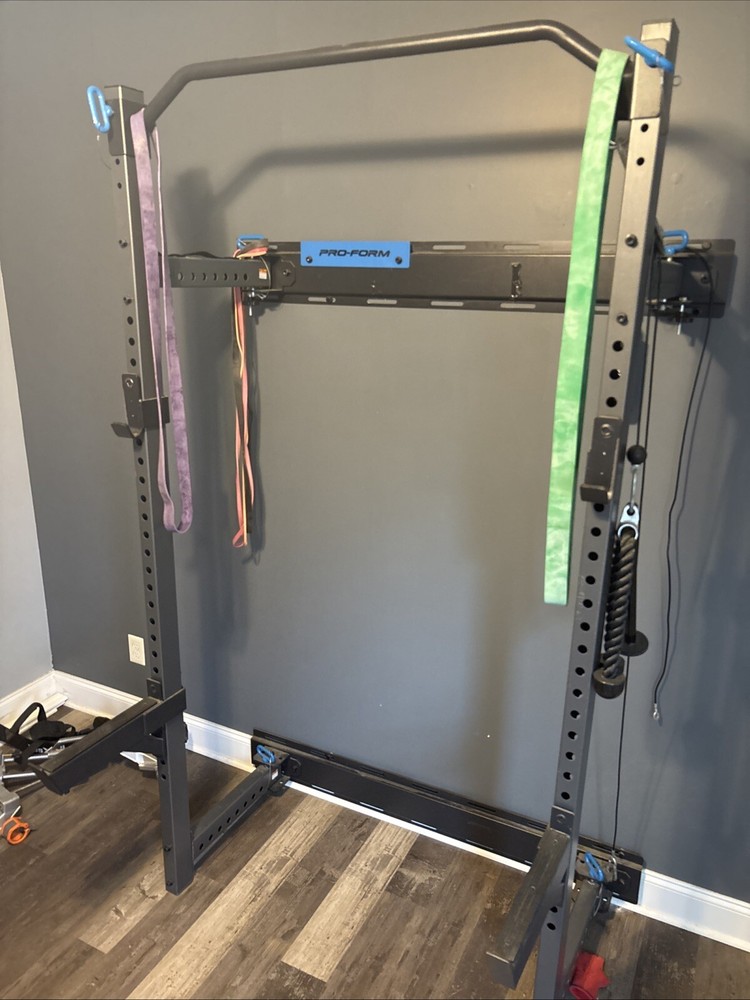 PROFORM CARBON FOLDING WALL RACK Gym Wall Rack