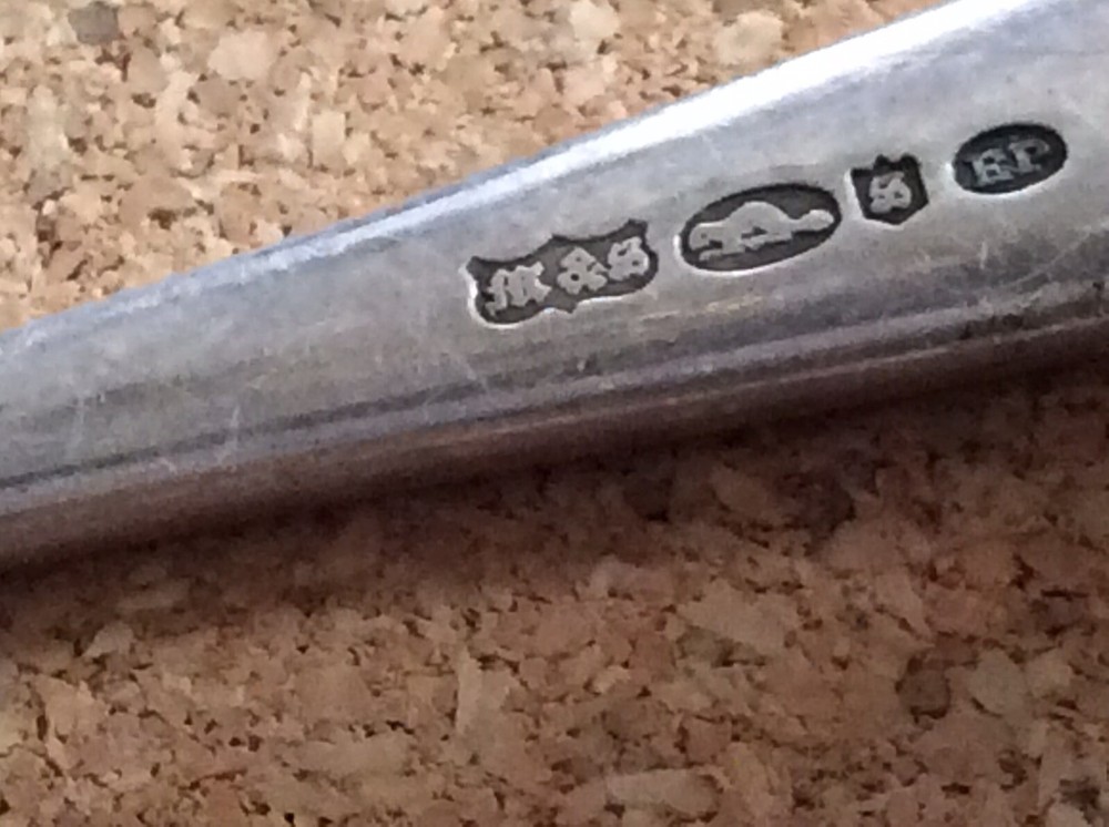 Antique Serving Item With Hall Marks No Mongram