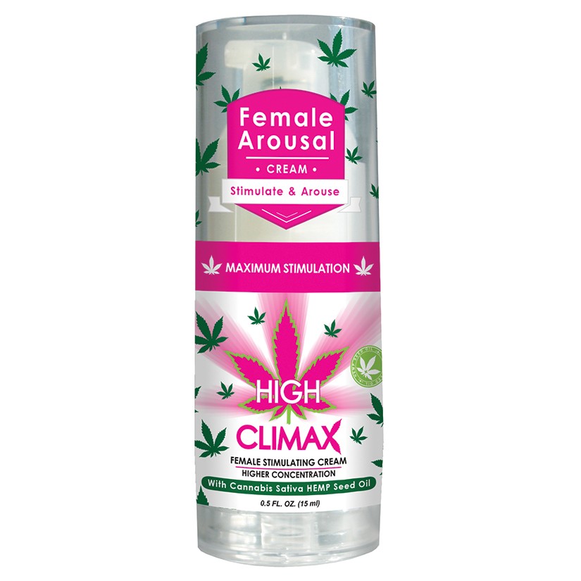 High Climax Female Stimulant W/hemp Seed Oil - .5 Oz