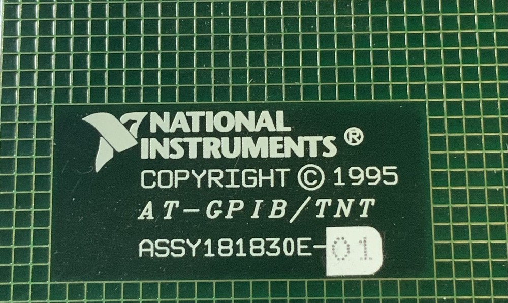 National Instruments AT-GPIB/TNT High-Performance ISA GPIB Interface Card "Q6D"