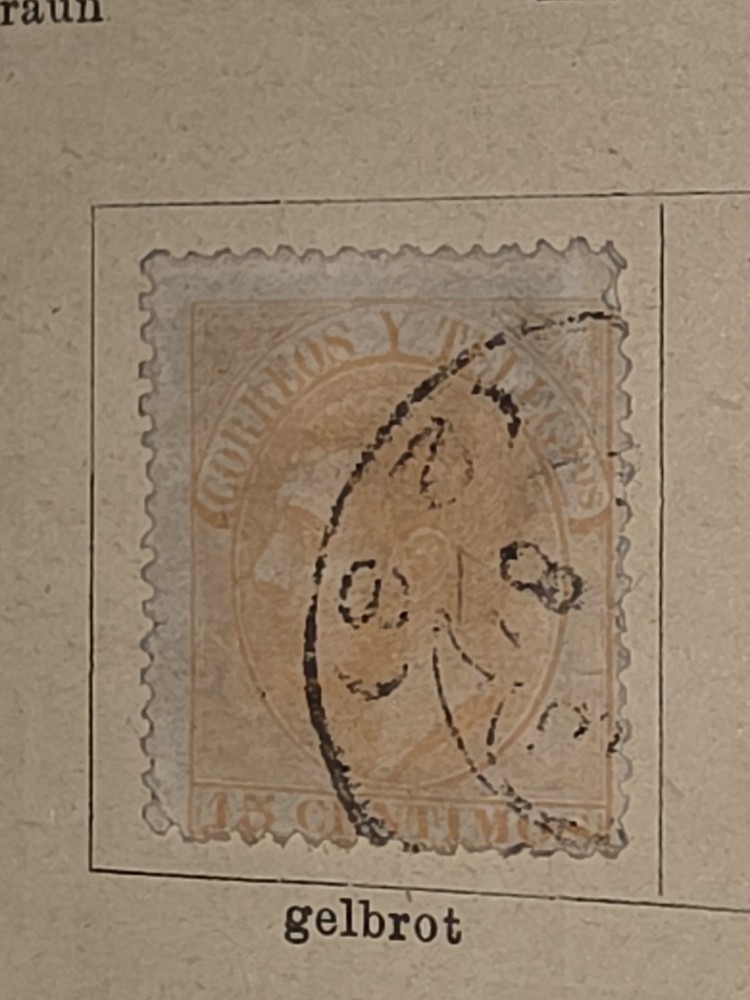Foreign Spanien 15c Stamp Used - #I219