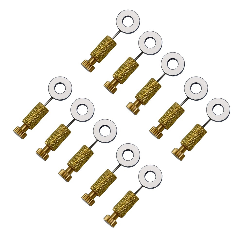 10 pack Leather Suture Positioning Needle DIY Tool Suture Fixed Position Needles