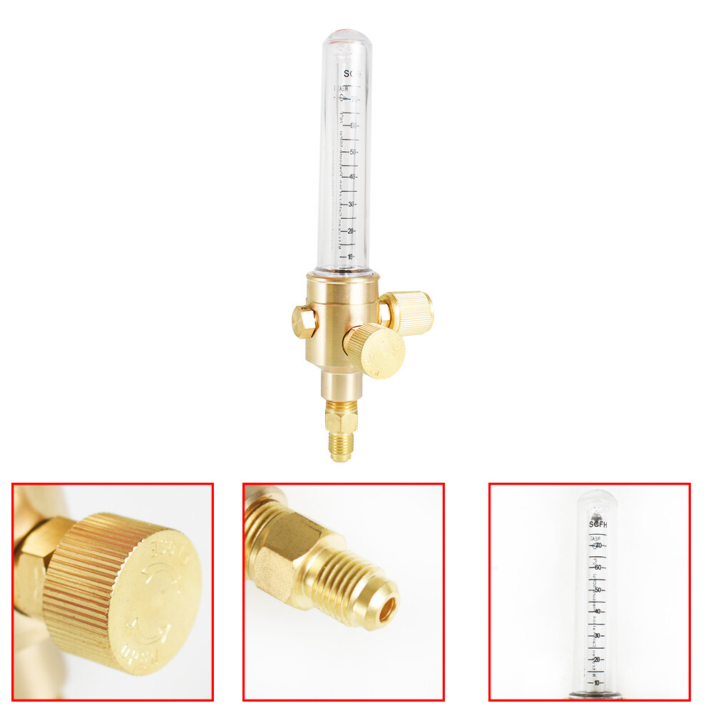 Brass Body Construction Nitrogen Flow Meter Max inlet Pressure 50 PSIG Precision