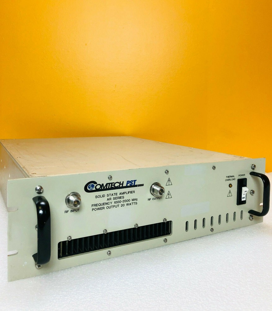 Comtech PST AR1929-20 1000 to 2000 MHz Solid State Linear RF Amplifier. Tested!