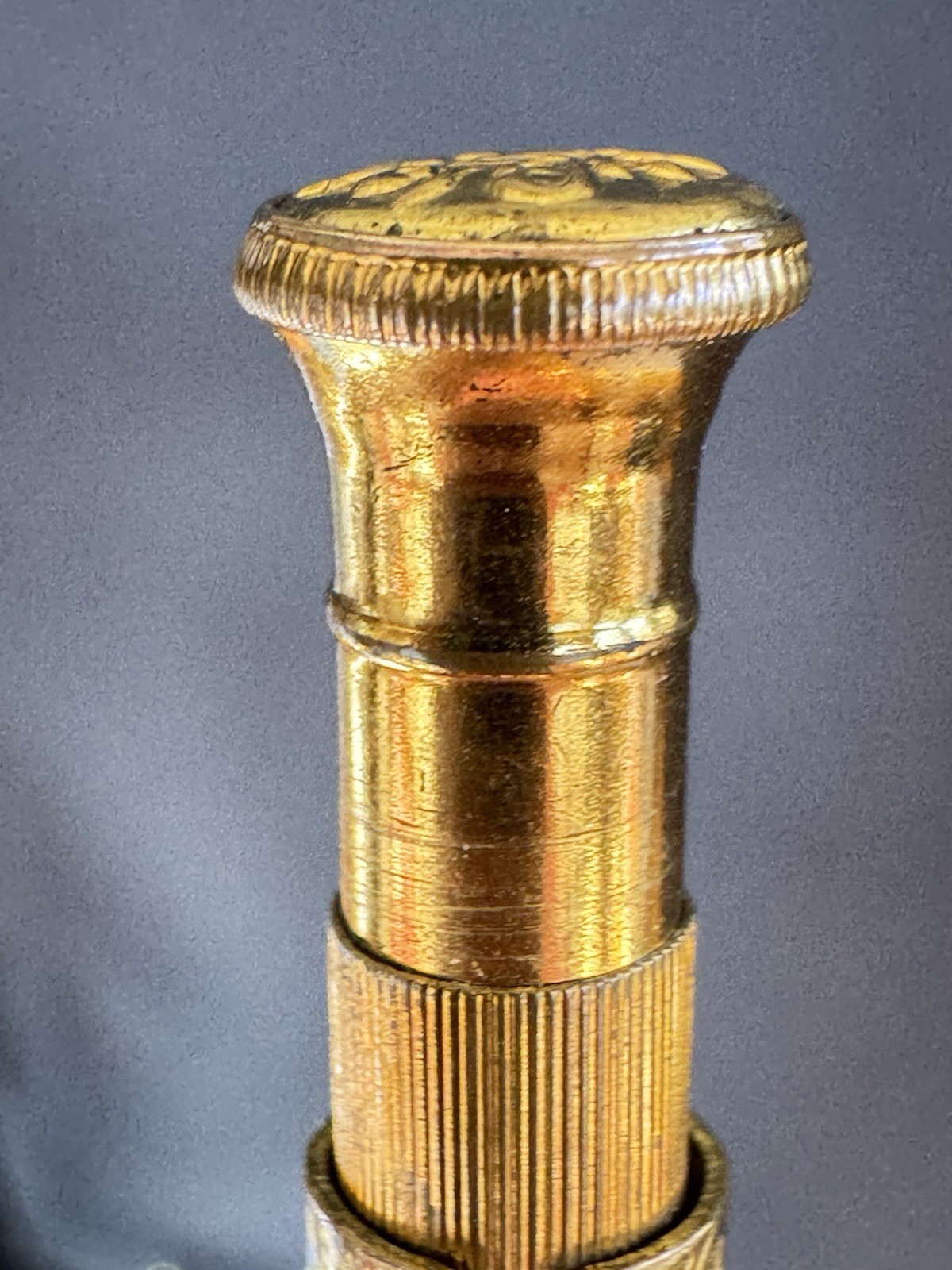 1915 Blaisdell Mechanical Pencil Co Gold Tone Plated - Rare Antique Parts Repair