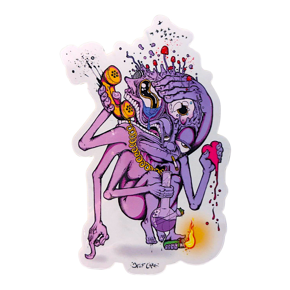 Aaron Brooks Self Care Sticker