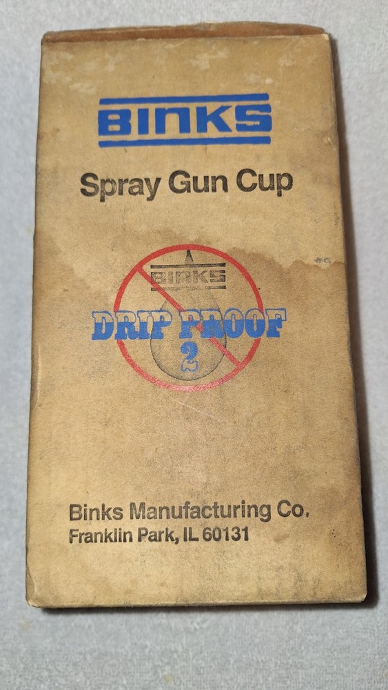 Binks 81-350 Drip Proof 2 - One Quart Cup NOS
