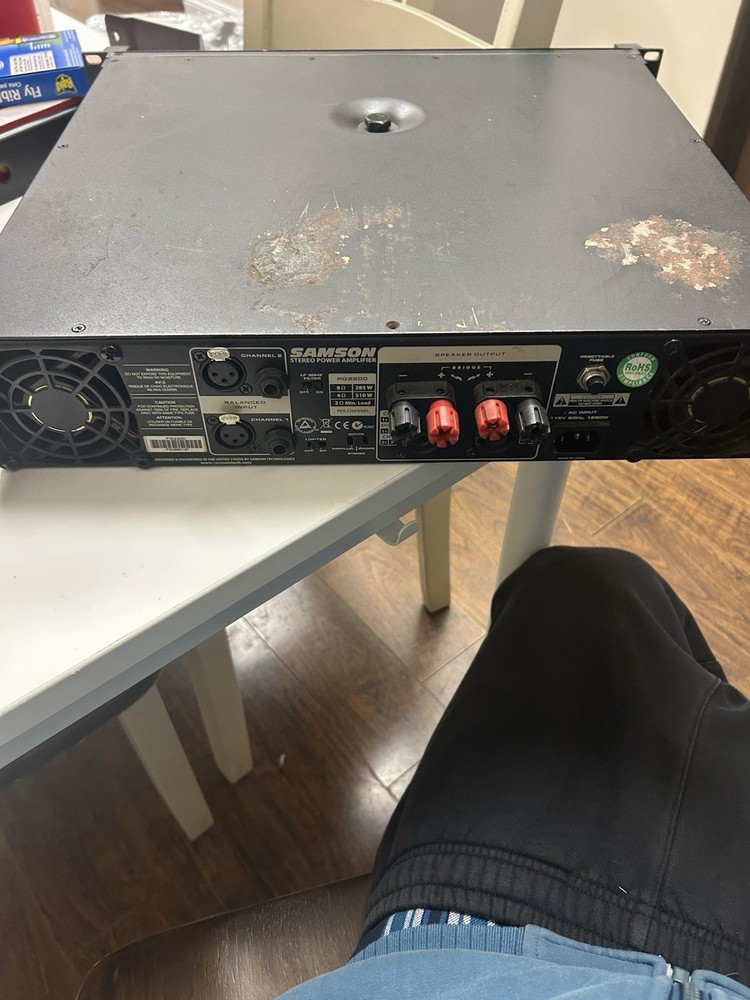 Samson Stereo Power Amplifier PG2200