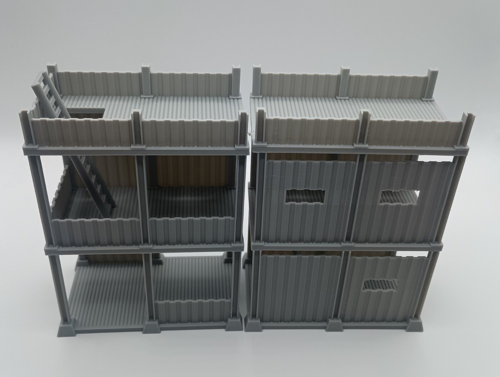 3D Printed Sci-Fi Scaffold Set #2 (28mm-32mm Scale) [PTO]