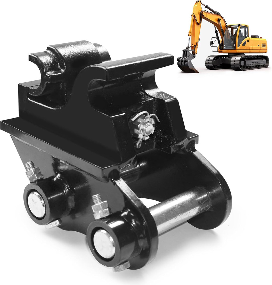 Mini Excavator Attachments Mechanical Quick Change Hitch Coupler for 0.6-3 Ton E