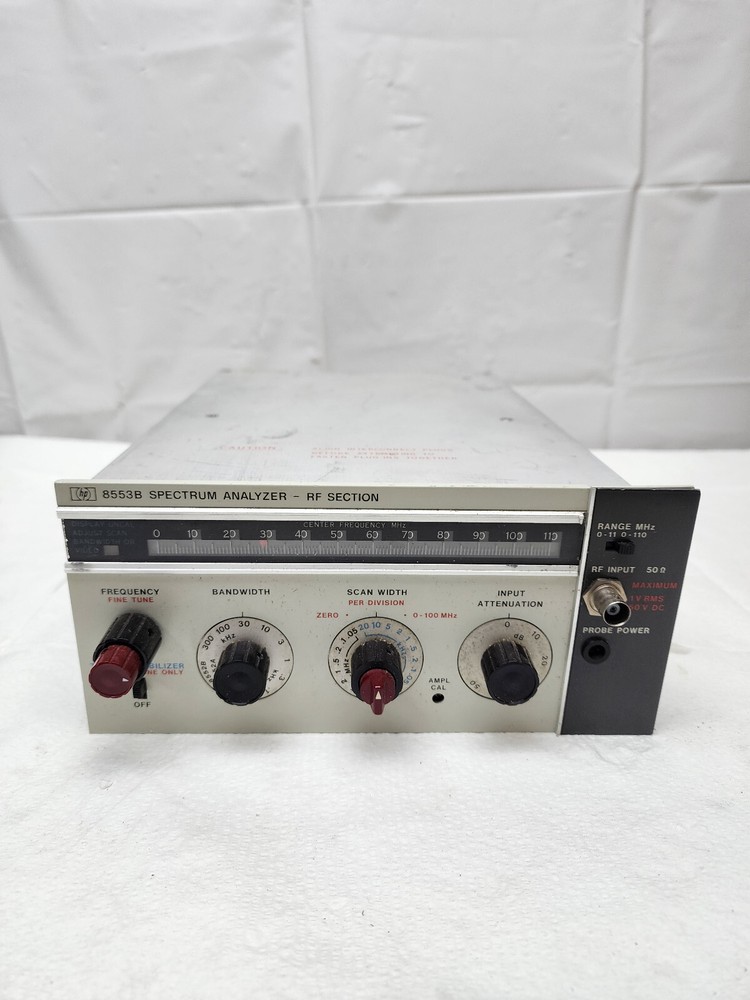 HP 8553B Spectrum Analyzer - RF Section