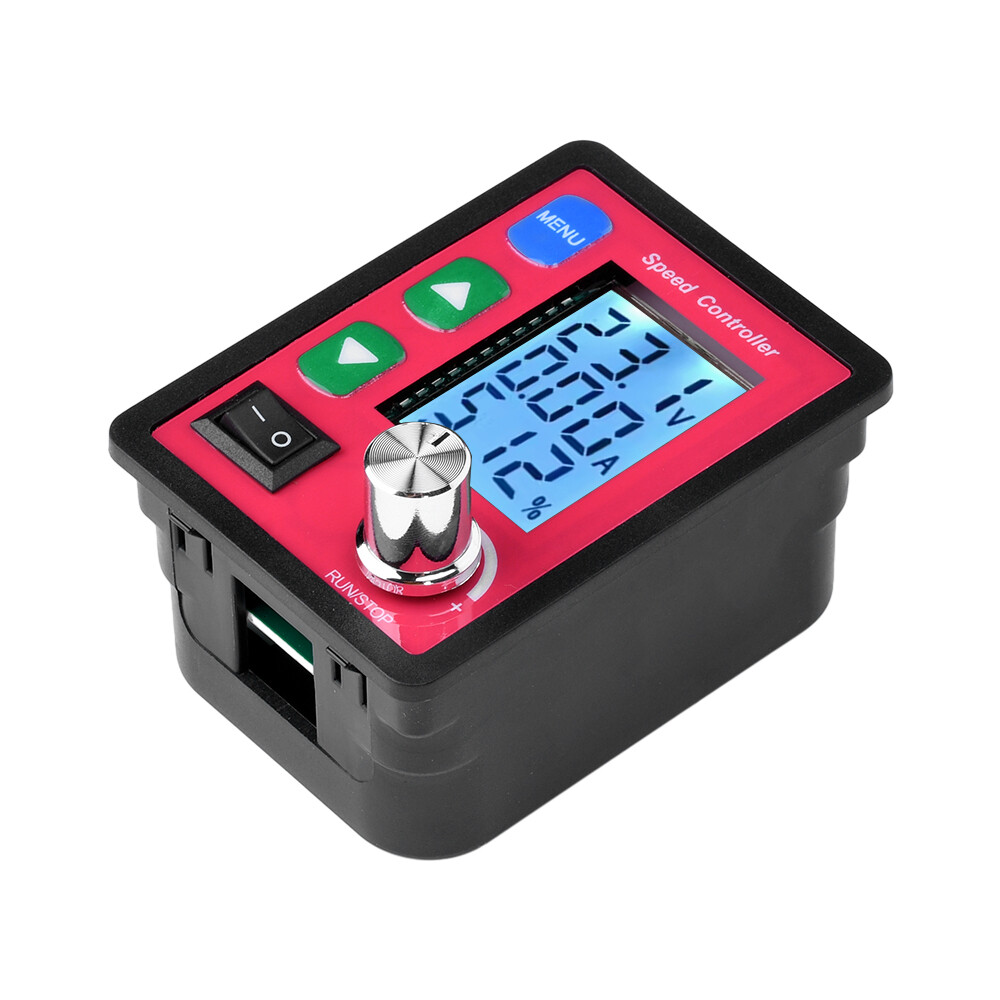 DC6-55V 20A PWM Wireless Remote Intelligent DC Brush Motor Speed Controller