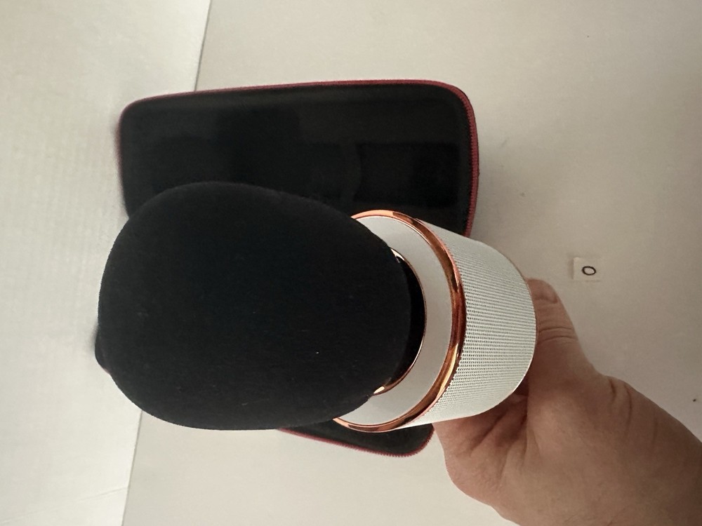 BONAOK Wireless Bluetooth Karaoke Microphone