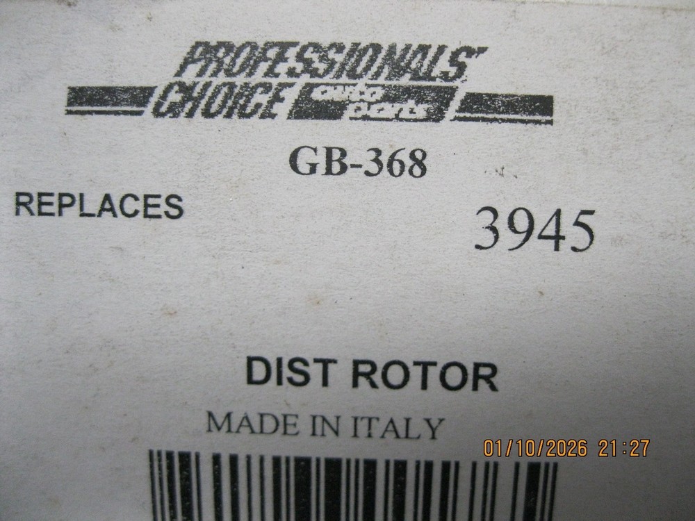 Distributor Rotor Professionals Choice GB-368