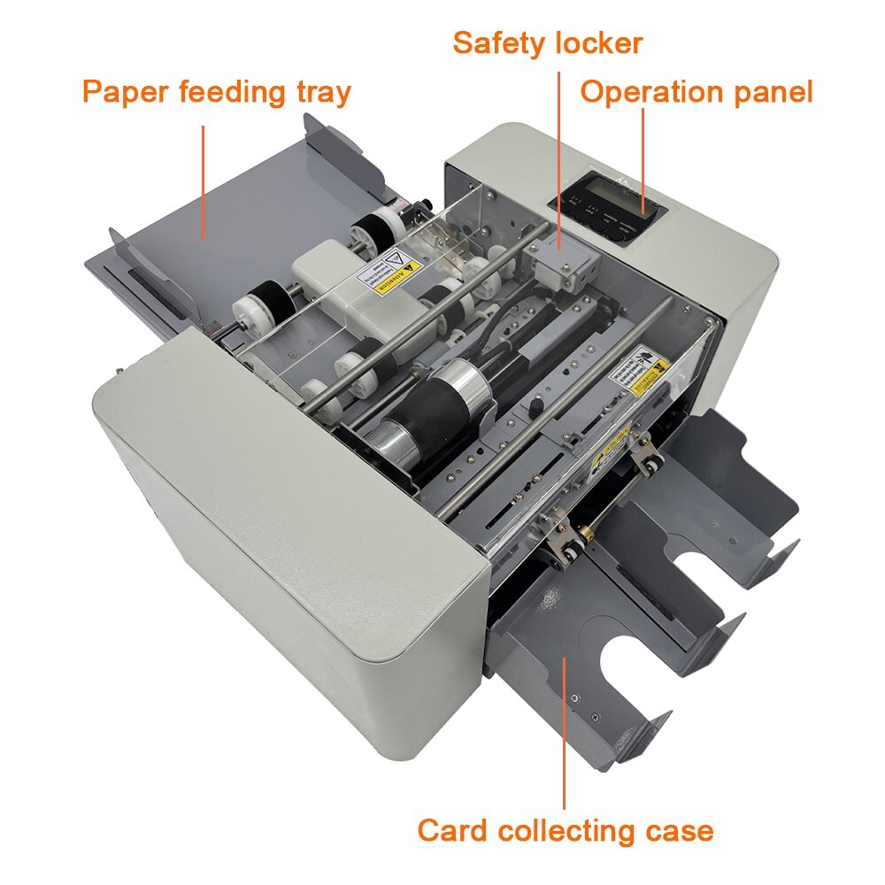 A4 Business Card Cutting Machine Fully Automatic Business Card Cutter 30pcs/min