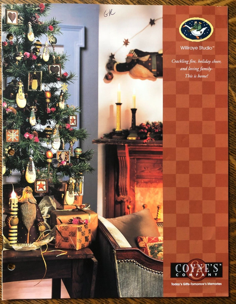2002 CHRISTMAS WILLIRAYE STUDIO CATALOG