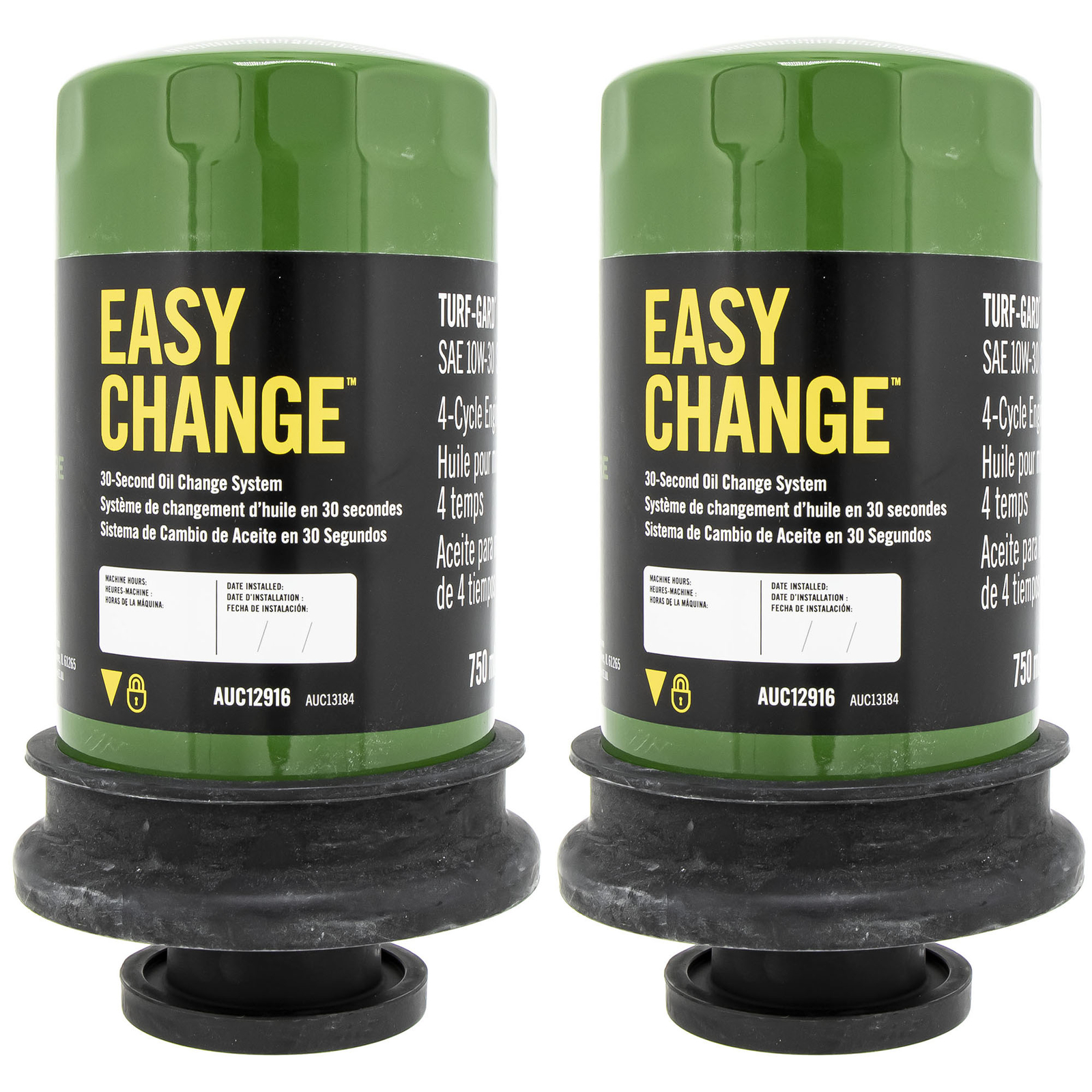 John Deere 2-PACK Easy Change 30-Second Oil Change System - AUC12916