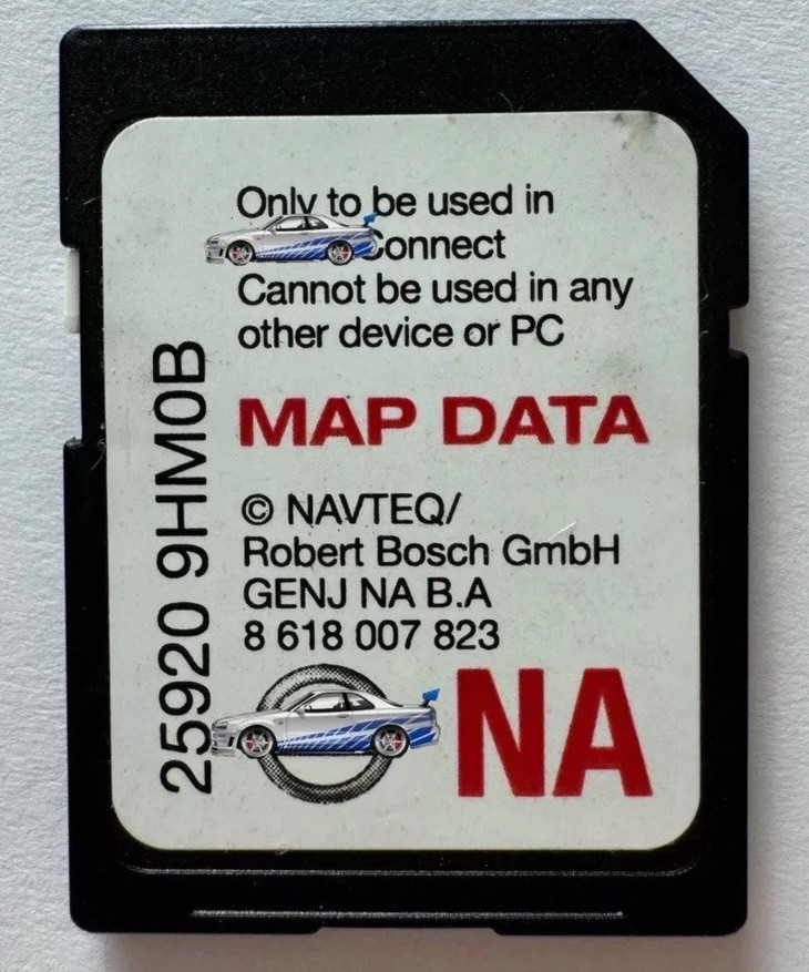 SD Navigation CARD MAP MEMORY 25920-9HM0B 259209hm0b 9hm0b