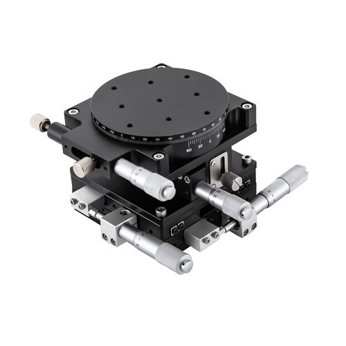 4 Axis-XYZR Manual Precision Driven Linear Standard Linear Positioning Stage