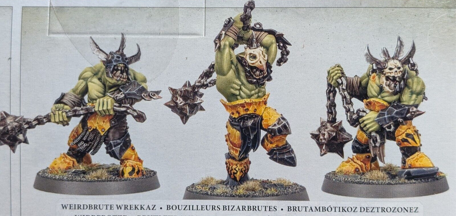 Ironjawz Wierdbrute Wrekkaz/ Brute Ragerz, Orruk Warclans, GW, AOS