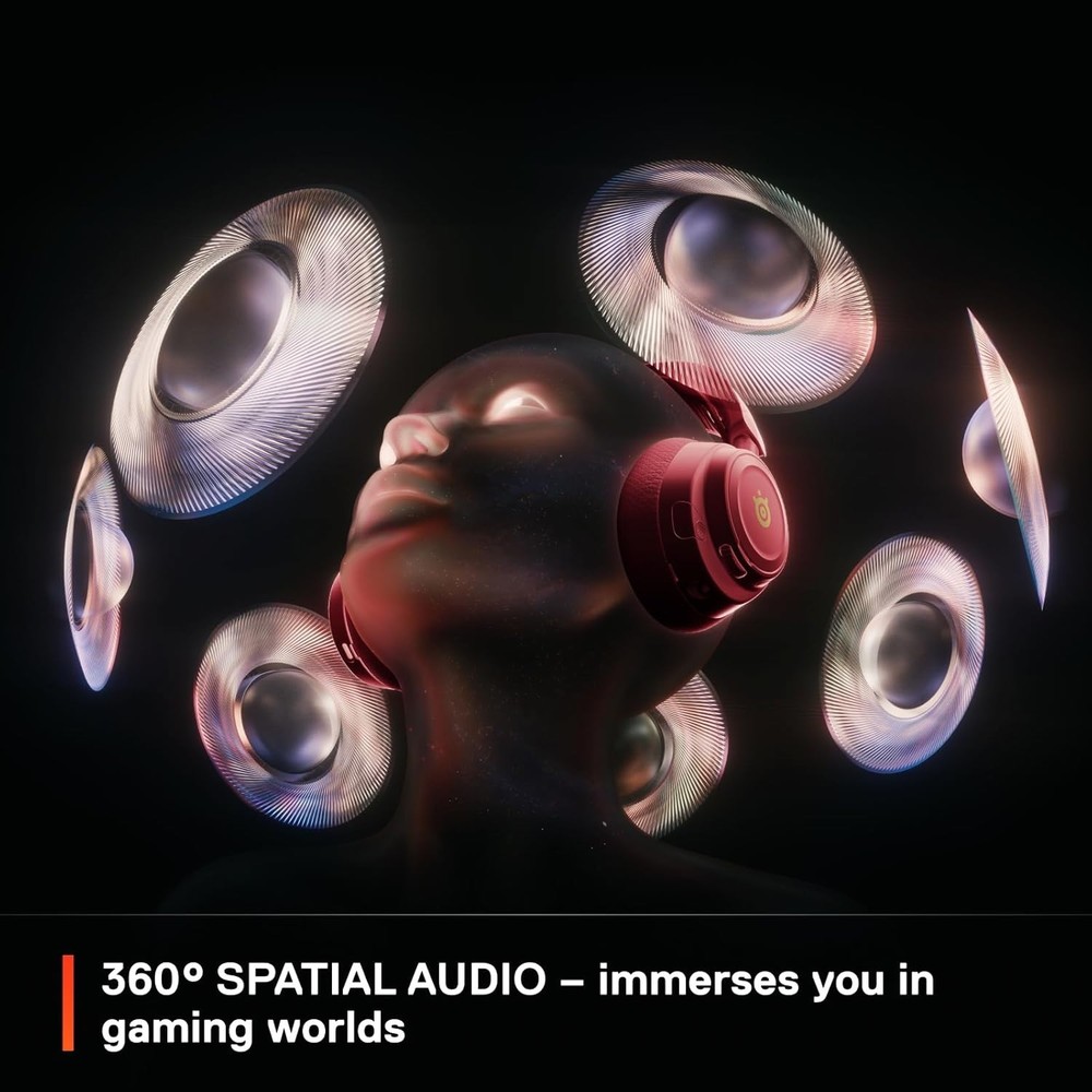 SteelSeries Arctis Nova 7 Wireless Multi-Platform Gaming Headset Dragon Edition