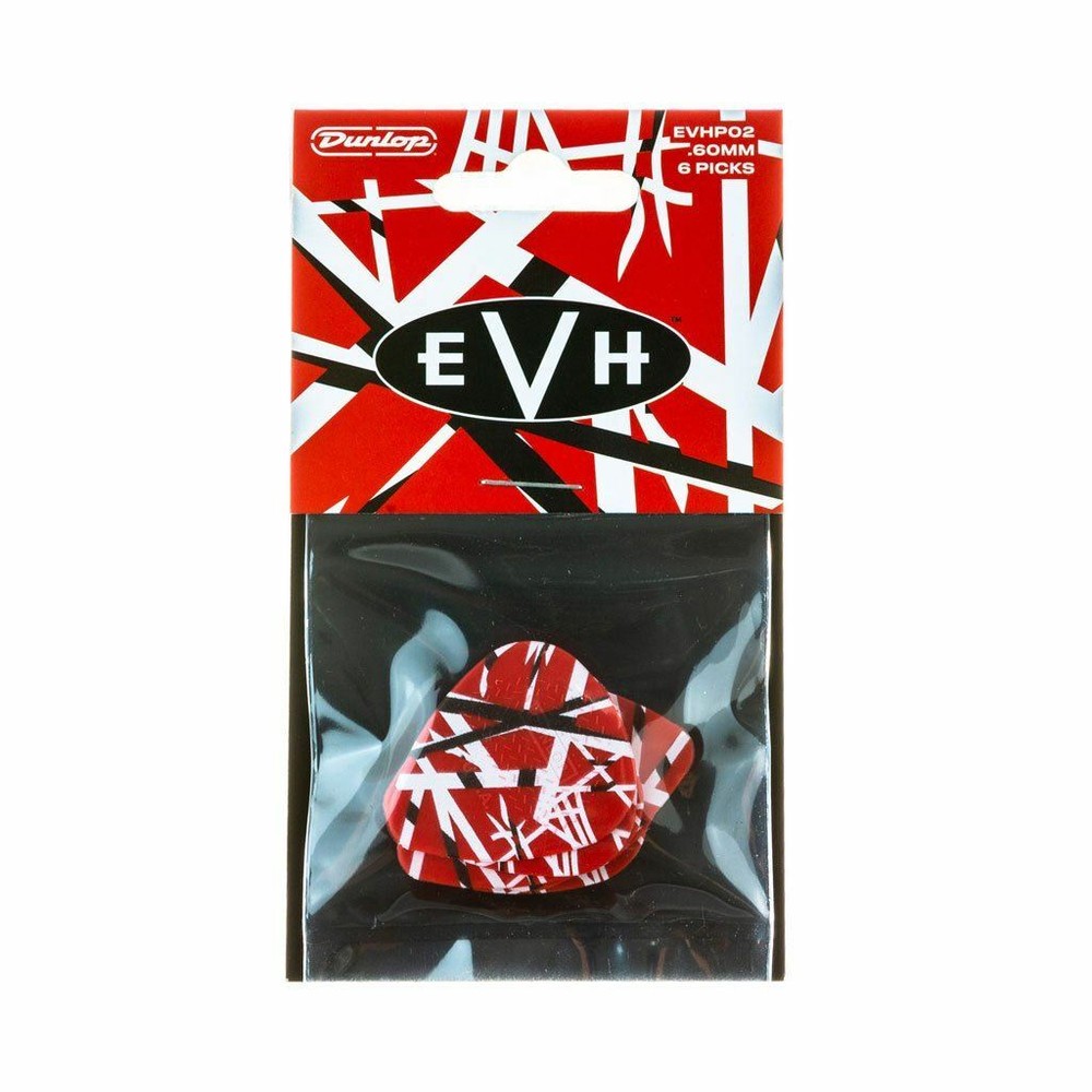 Dunlop Eddie Van Halen Frankenstein Guitar Pick 6 Pack