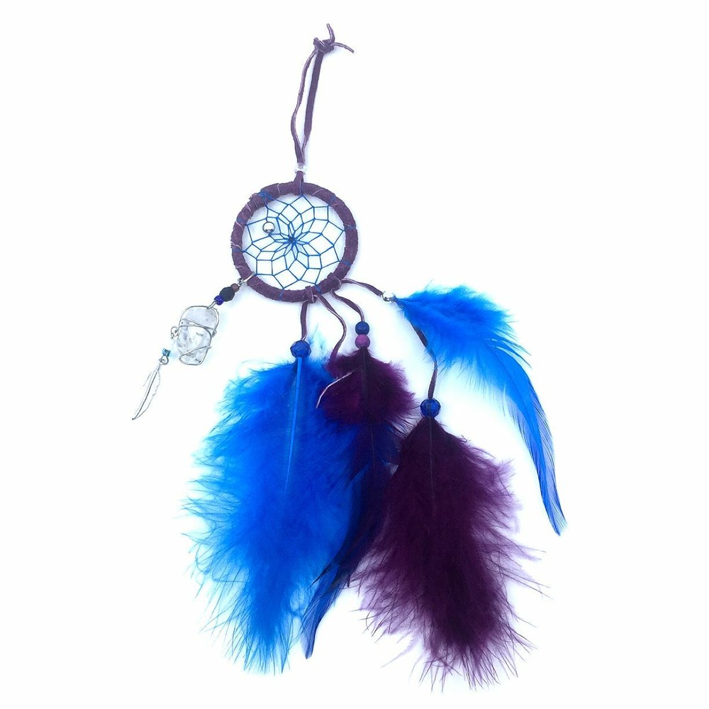 2" Magical Dream Catcher Amethyst with Crystal Point