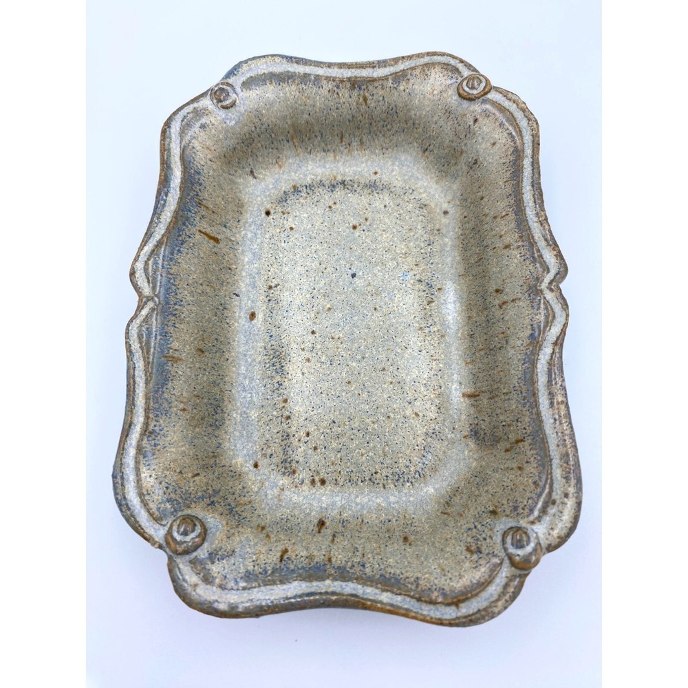 Vintage Handcrafted Stoneware Tray