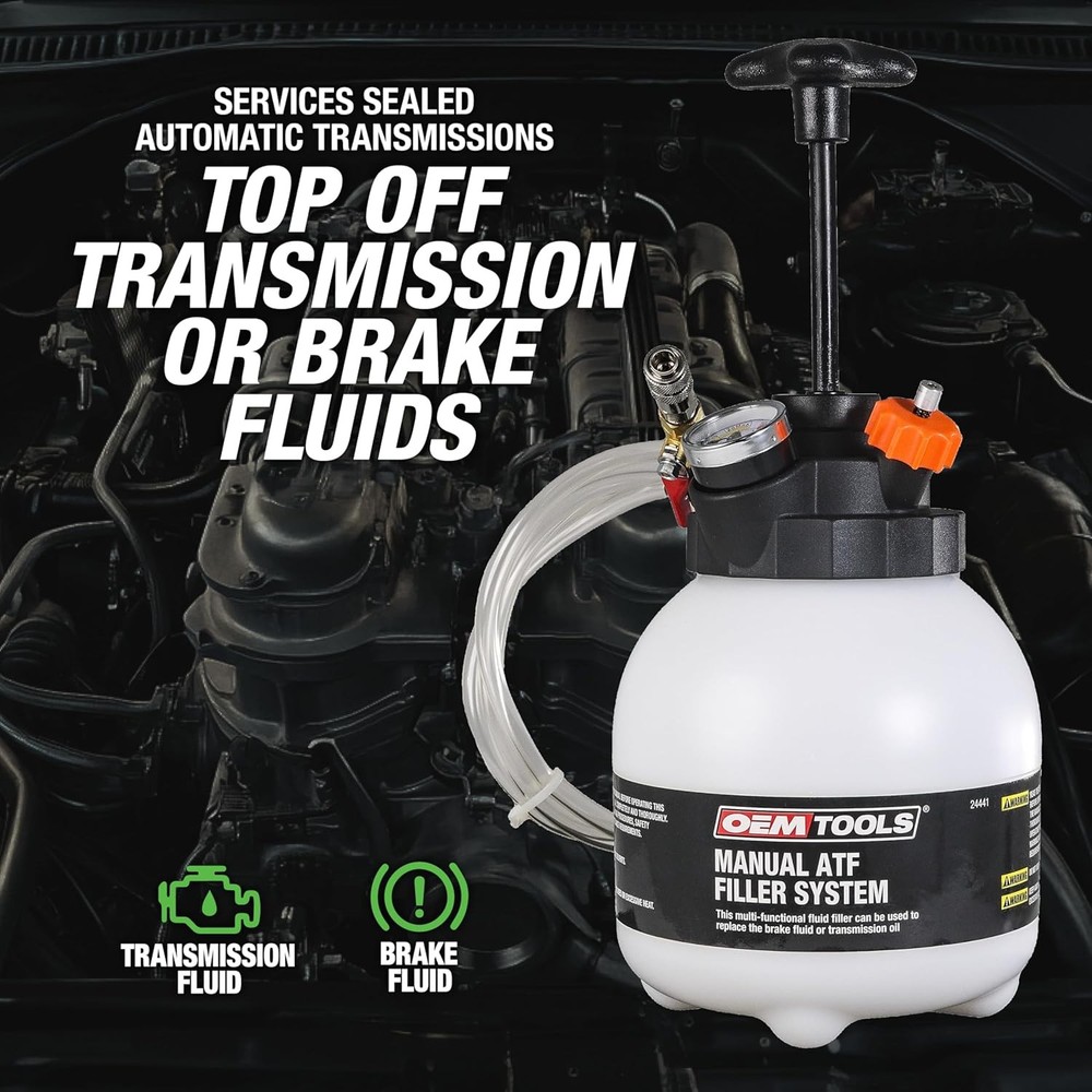 OEMTOOLS 24441 Transmission Fluid Pump, Manual Transfer...