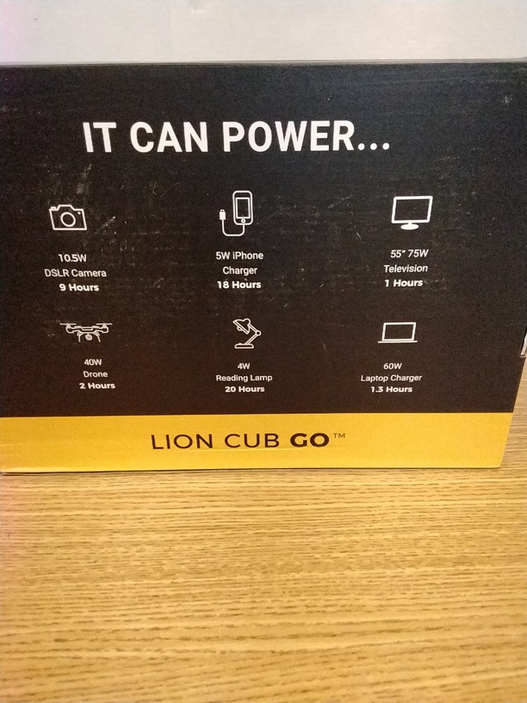 Lion Energy Portable Power Unit
