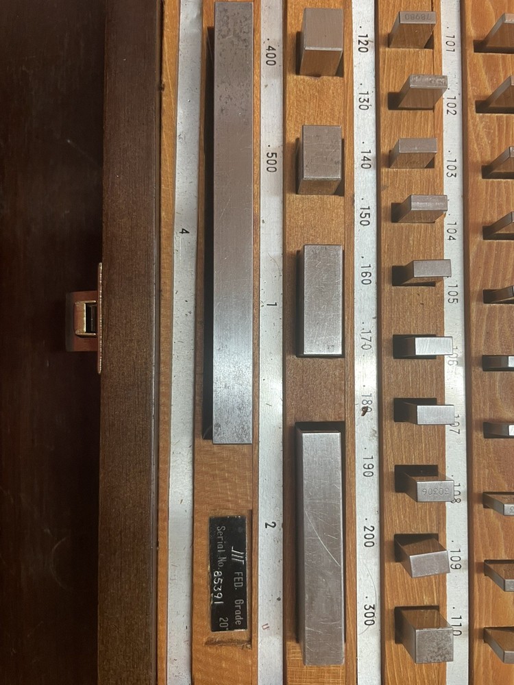 36 pc Gauge Block Set Grade 2