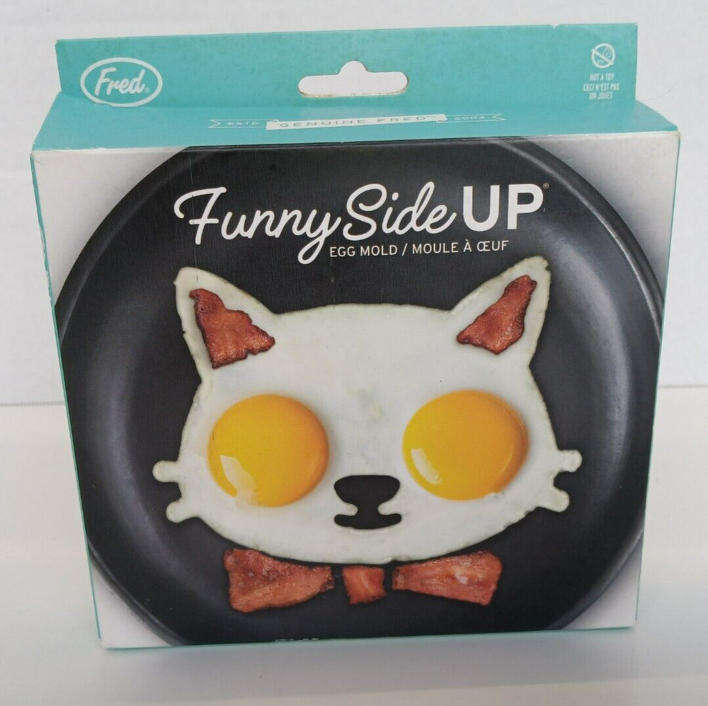 Fred Just Kitten! Funny Side Up Cat Face Egg Mold