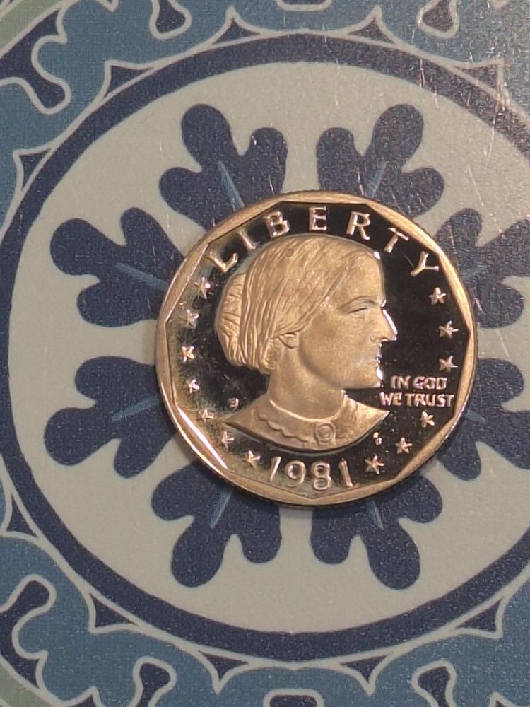 1981 S SUSAN B ANTHONY DOLLAR  PROOF     bp13