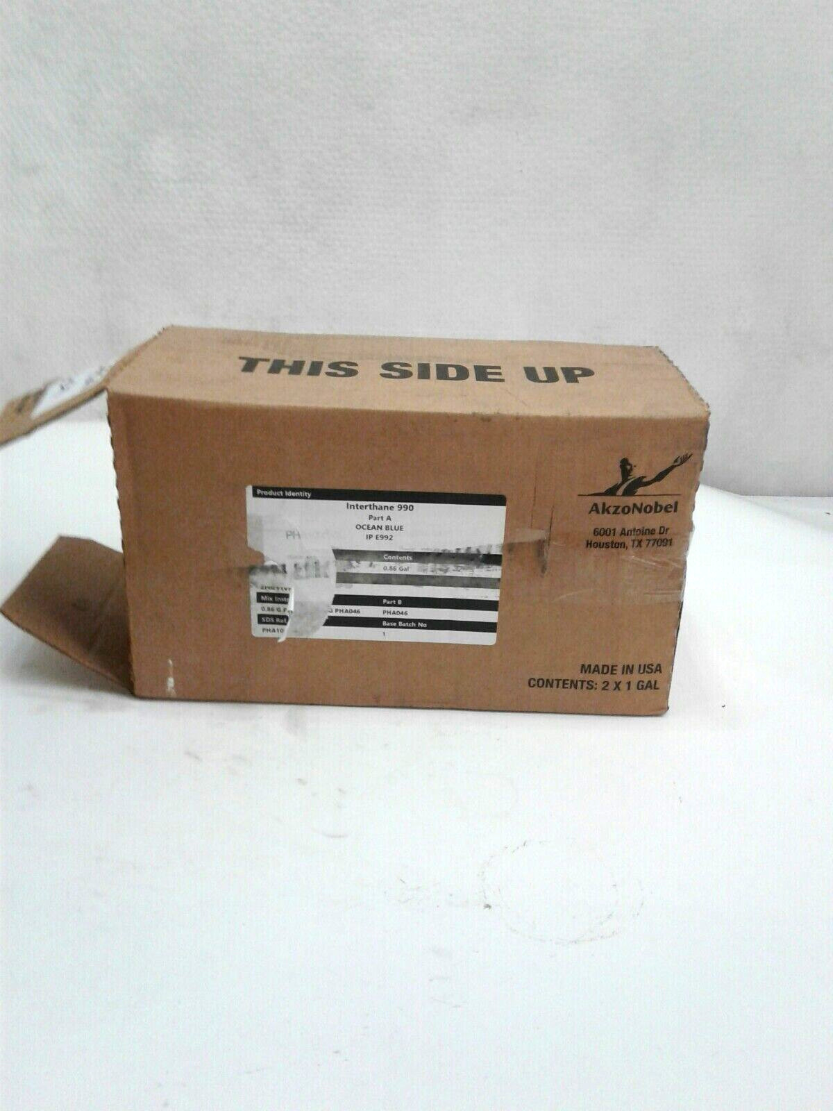 AknoNobel International PHE992 Interthane 990 Part A Ocean Blue IP E992 0.86 Gal