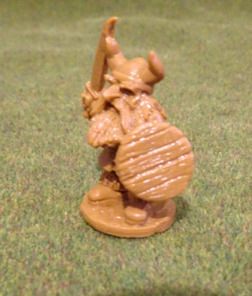 D&D Fantasy Dwarfs with sword & shield x6