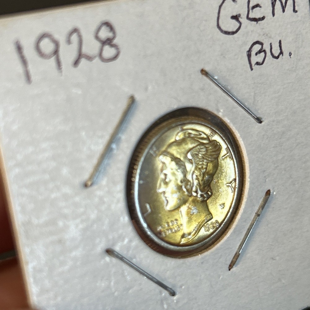 1928 Mercury Dime - GEM BU