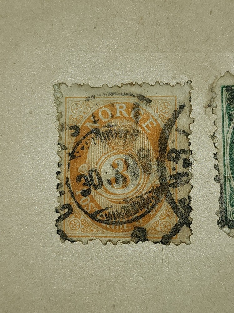 Foreign Norwegen 3 Ore Stamp Used - #I51