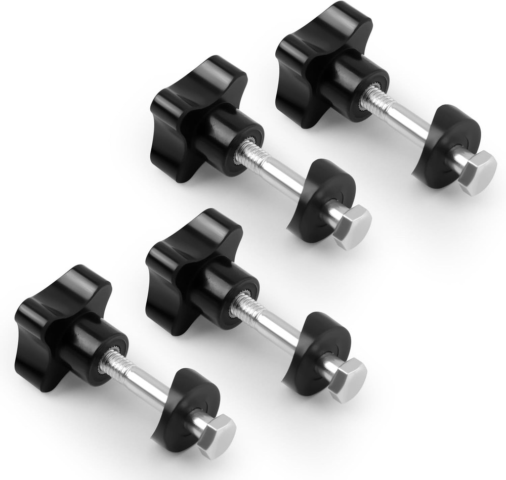 4 Sets Rollator Walker Replacement Knobs, Universal Replacement Arm Adjustment K