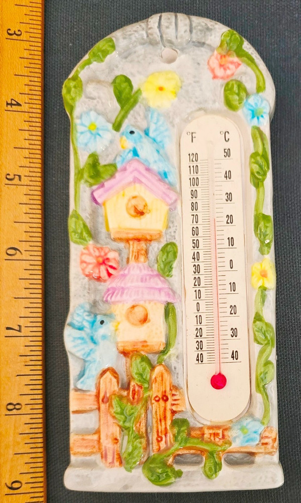 Nice Garden Style Thermometer Wall Mount