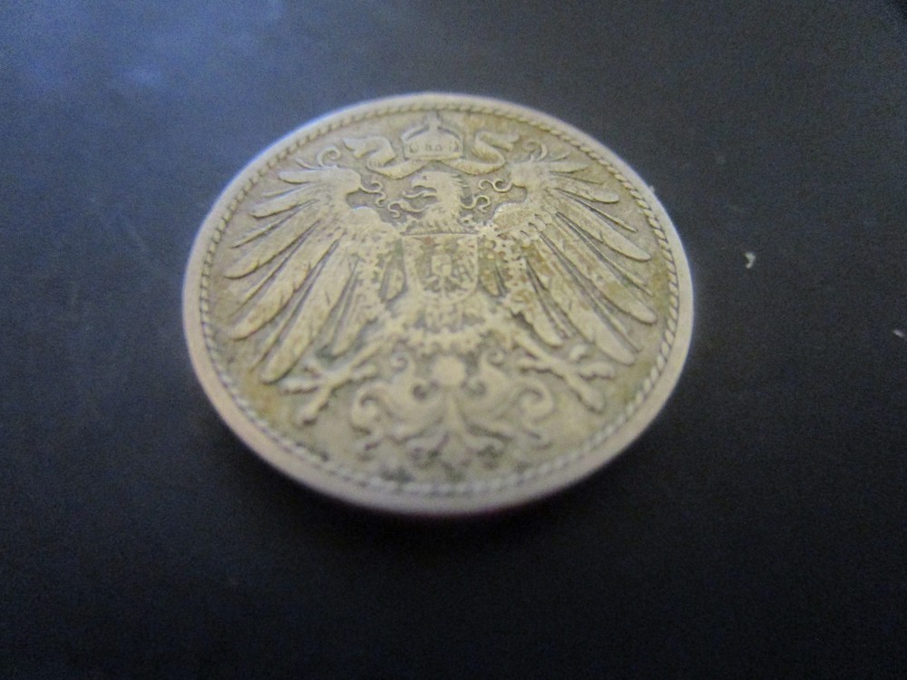 1900-A Germany 10 Pfennig,