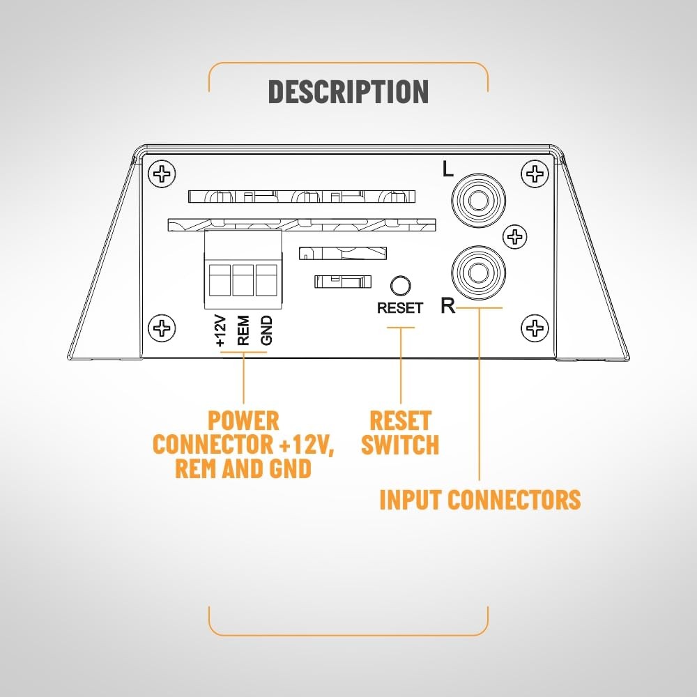 8-Channel Car Audio DSP Processor with Bluetooth, Equalizer & App Control