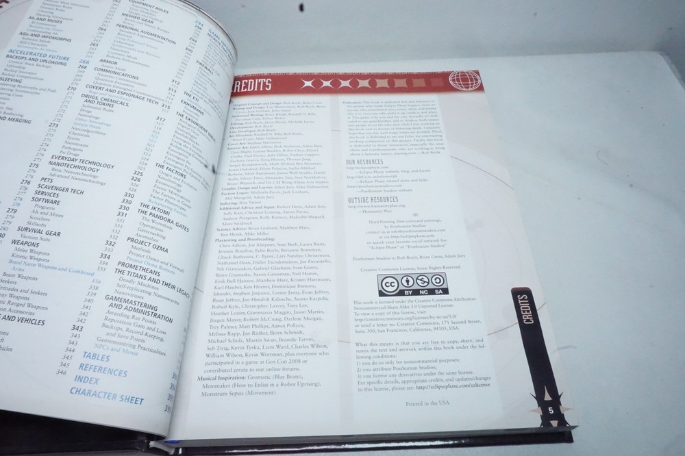 Eclipse Phase - Core Rulebook - Posthuman Studios