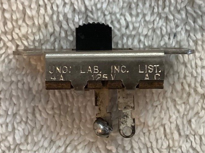 Stackpole Slide Switch - Not Tested