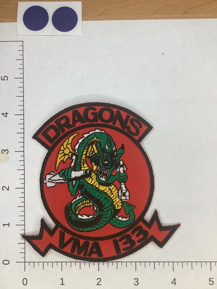 US NAVY VMA-133 DRAGONS SQUADRON PATCH
