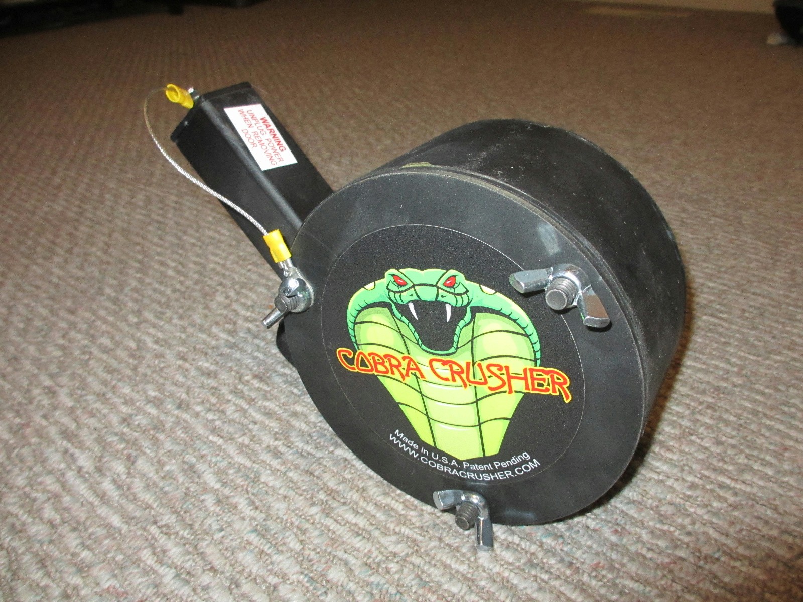 Cobra Crusher portable rock testing unit for gold mining