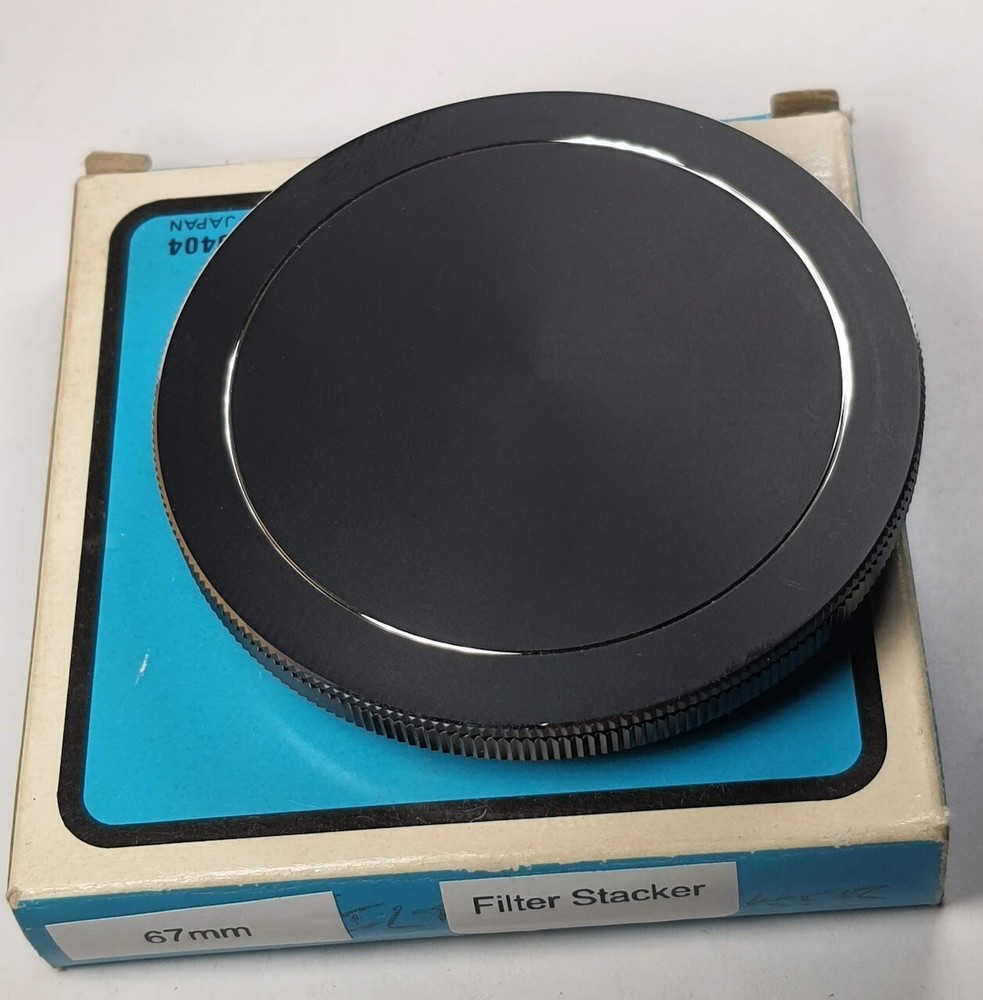 67mm Metal Stack Filter Cap Set To Stack Protect Store Case 67 mm E-67 Stacker