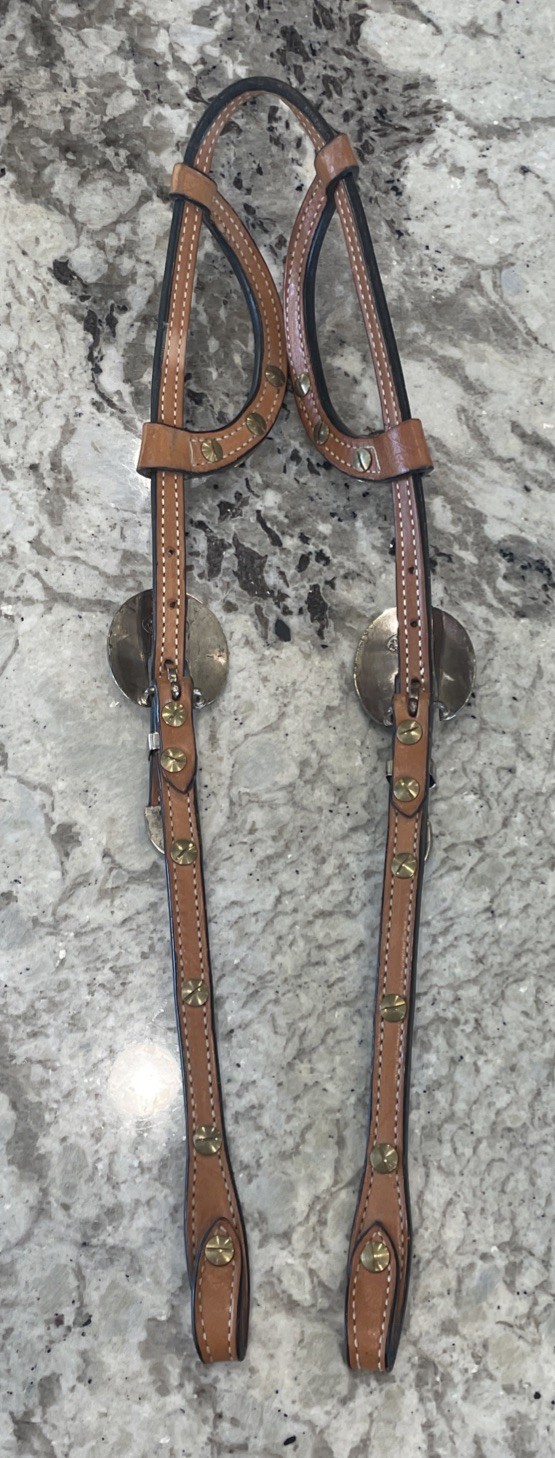 Dale Chavez Show Headstall Double Ear